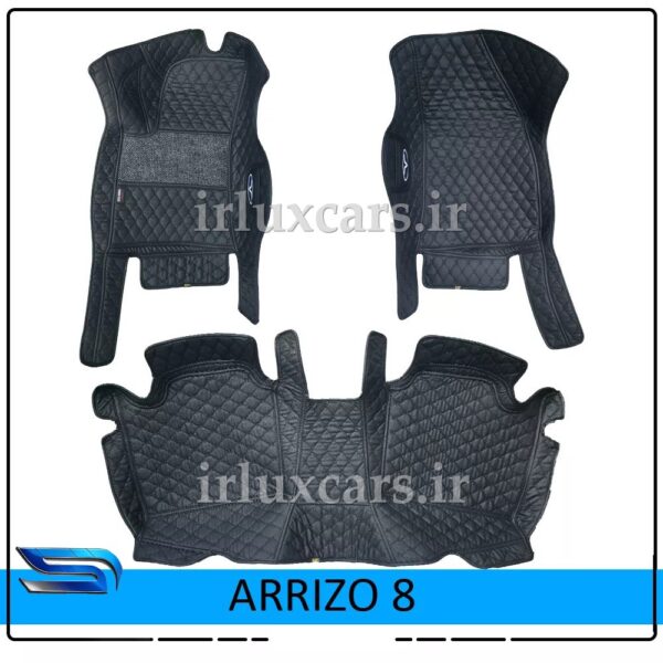 کفپوش آریزو 8 شش بعدی گلدوزی
