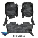 کفپوش بیجینگ X55 شش بعدی گلدوزی موکت دار