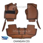 کفپوش چانگان CS55 شش بعدی گلدوزی موکت دار
