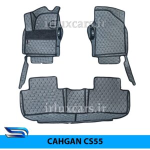 کفپوش چانگان CS55 شش بعدی گلدوزی موکت دار