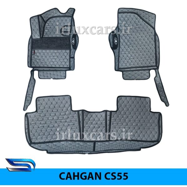 کفپوش چانگان CS55 شش بعدی گلدوزی موکت دار