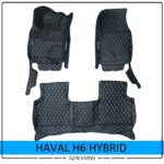کفپوش هاوال h6 شش بعدی گلدوزی آذین فرش