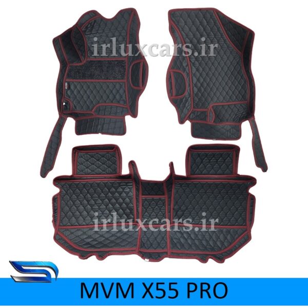 MVM-X55-PRO کفپوش ام وی ام ایکس 55 پرو شش بعدی گلدوزی