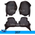 کفپوش گلدوزی 207 موکت دار شش بعدی