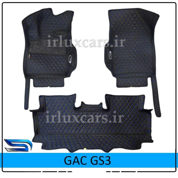 کفپوش گلدوزی گک GS3 موکت دار 6 بعدی
