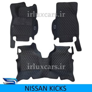 کفپوش گلدوزی نیسان کیکس موکت دار شش بعدی