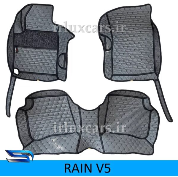 کفپوش گلدوزی راین V5 موکت دار شش بعدی