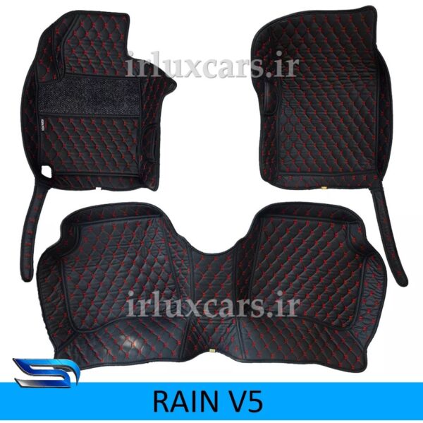 RAIN-V5 کفپوش گلدوزی راین V5 موکت دار شش بعدی