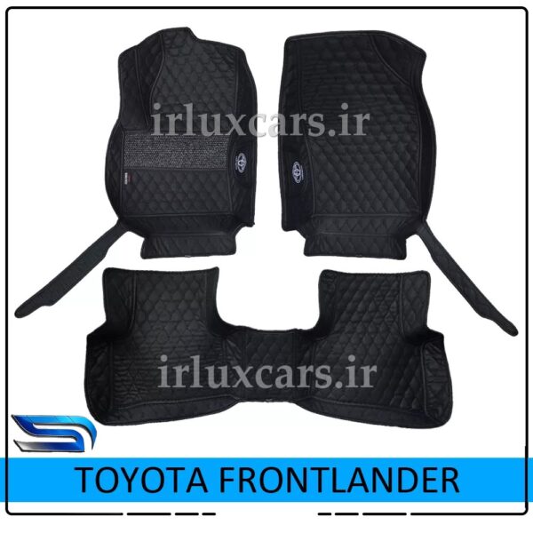 TOYOTA-FRONTLANDER کفپوش گلدوزی تویوتا فرانتلندر 2025 موکت دار شش بعدی