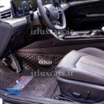 کفپوش گلدوزی آئودی Q4 ETRON نودل دار هفت بعدی (دو لایه)