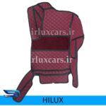کفپوش تویوتا هایلوکس شش بعدی گلدوزی